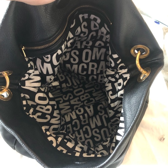 Marc By Marc Jacobs large black leather satchel - Picture 4 of 4